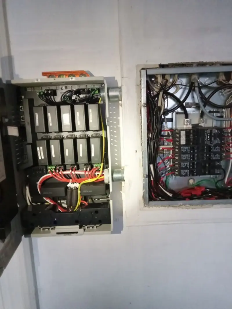 Electrical panel upgrade completed for Carbon Monoxide Detector Installation in Bethany